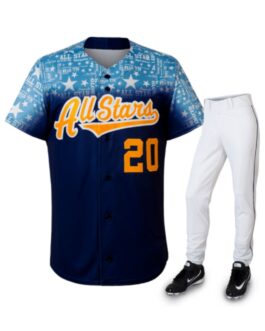 Baseball Jersey with Custom Logo by Athlo