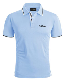 Casual Wear Polo Shirt with Custom Logo by Athlo