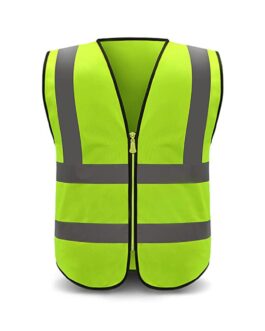 Work Wear Hi Viz Vest with Custom Logo by Athlo